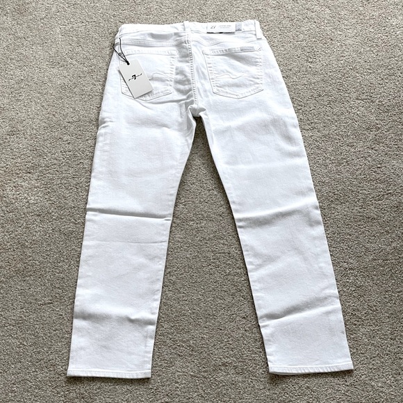 NWT - 7 For All Mankind Women’s Kimmie Crop - Form Fitted Skinny Jeans Size 27 - Picture 2 of 9